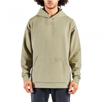 Sudadera con capucha Kappa Edwyn Life para hombre en color verde