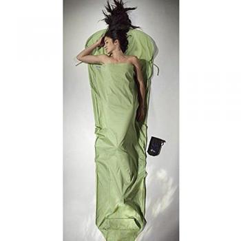 Sábana Interior Mummy de Algodón Orgánico en Color Sombra del Bosque 241 x 90-56 cm Unisex