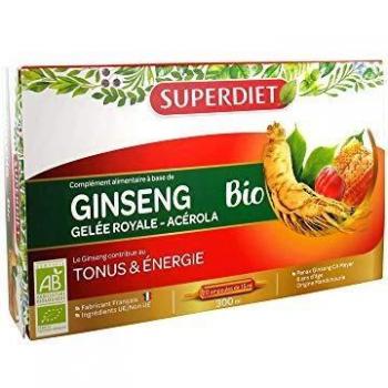 Ginseng Bio con Jalea Real y Acérola 20 Viales de 15ml