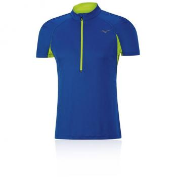 Mizuno Mujin Half Cremallera Correr T-Shirt - L