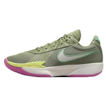Nike G.T. Cut Academy Zapatillas de baloncesto para hombre - Verde aceite/verde primavera/limón claro/vela - Talla 45 - Malla/sintético