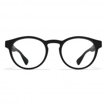 Mykita Ellum 354 Unisex Black Eyeglasses - Size 49mm Stylish Frames with Blue Light Block