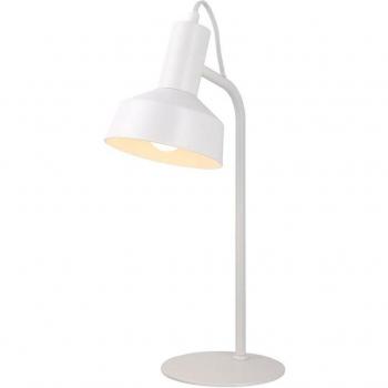 Lámpara de Sobremesa Leana Lumit 25W Metal Blanco 43x15x24 cm