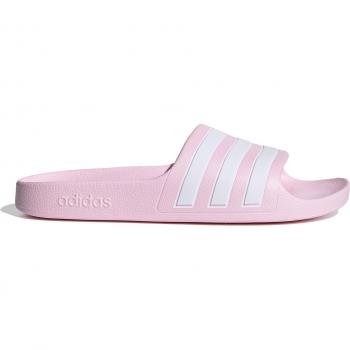 adidas Adilette Aqua Slide Boys Pink/White 11K unisex