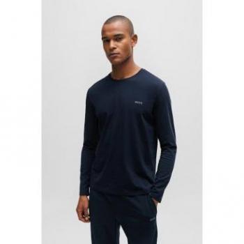 Camiseta Mix&Match marino BOSS para hombre con cuello redondo