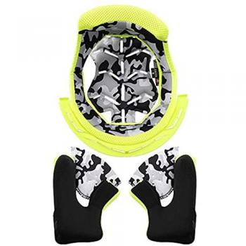 LS2 Forro interior y almohadillas para mejillas del casco MX437 EVO Amarillo XL