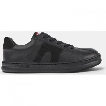 Camper Runner Four Kids Black Leather Sneakers Size 29