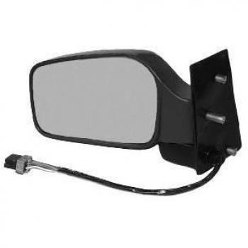 Espejo retrovisor VAN WEZEL 1759817 - Espejo lateral del vehículo, compatible con varios modelos de automóviles, incluye motor eléctrico para ajuste, cristal convexo para mayor visibilidad, acabado en negro y diseño aerodin