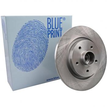 Disco de Freno Trasero Blue Print ADR164305 con Rodamiento, Compatible con Renault Kangoo 2008>