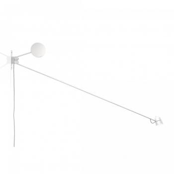 Lámpara de pared LED Extravagante Counterbalance, blanca