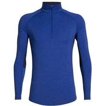 Icebreaker 200 Zone LS Half Zip Surf/Midnight Navy S