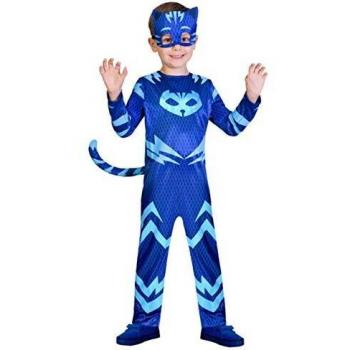 amscan 9902951, PJ Masks YOYO-Gatuno, Disfraz, Color Azul, 2/3 años