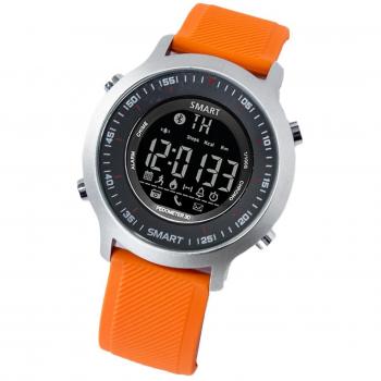 Smartwatch sumergible 50m y con batería larga duración hasta 1 año modo espera, pulsera actividad con bluetooth 4.0, pulsera de actividad compatible con android e ios, smartwatch ios y smartwatch android con sus aplicaciones, smart wacht soporte facebo
