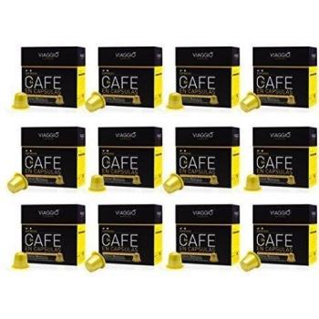 120 CÁPSULAS DE CAFÉ GOURMET COMPATIBLE CON NESPRESSO - VIAGGIO ESPRESSO 04.ESPRESSO