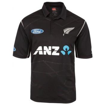 Canterbury NZ Blackcaps réplica ODI Camiseta, Negro
