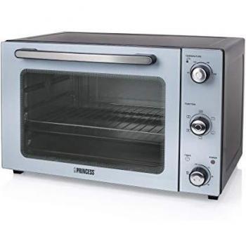 Princess 01.112754.01.001 - Horno de Convección, 1800 W, 45 litros, Color Plateado