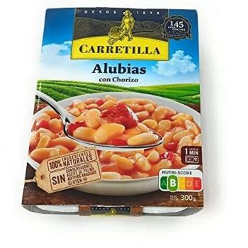 Alubias con chorizo Carretilla 300g