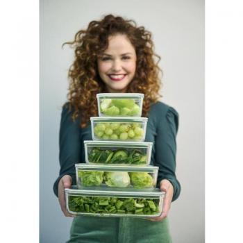 Contenedor de alimentos de vidrio Easyclip 1000 ml - Menta