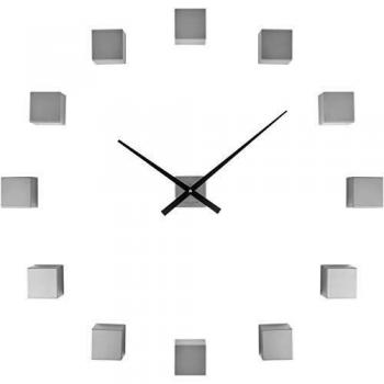 Reloj de pared DIY Karlsson KA5698SI color plateado