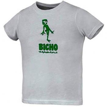 Trango Bicho SN - Camiseta para niños, Color Blanco, Talla 8
