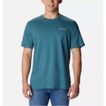 Camiseta Columbia North Cascades azul para hombre