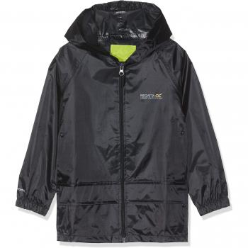 Regatta Stormbreak - Chubasquero impermeable para niños azul azul marino Talla:Talla 3-4