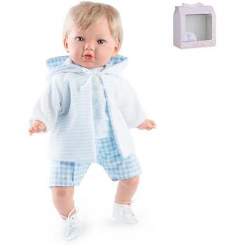 Muñeca bebé Marina & Pau Teo Vichy 45 cm