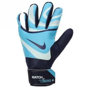 Guantes de Portero Nike Match Jr. Unisex - Azul/Verde - Talla 8