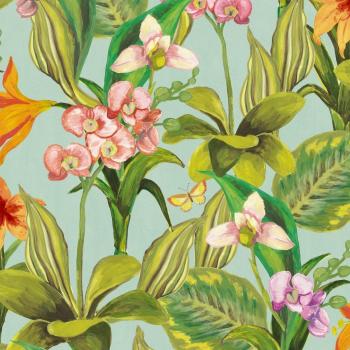 Papel Pintado Vinílico Botánico Genaro Amalfi Multicolor