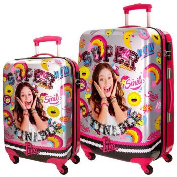 Set2/Trolley Abs 55-68cm.4r.Soy Luna Smile