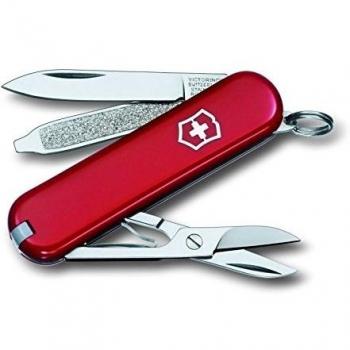 Victorinox Classic SD - Navaja multiusos, color Rojo, 58 mm