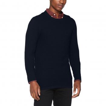 SELECTED HOMME Shhnewdean Crew Neck Noos, Suéter para Hombre, Azul