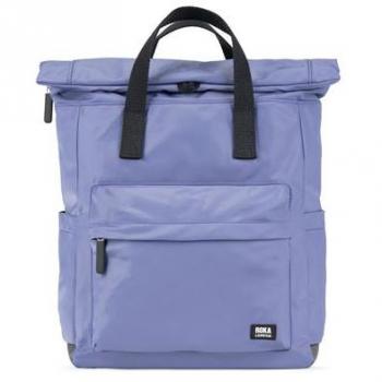 Mochila Roka London Canfield B Small Black Label Dusted Peri
