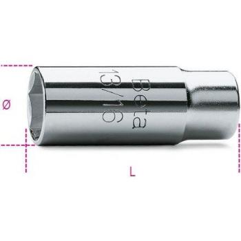 Beta Tools Llaves de Vaso con Cuadrado Hembra 1/2” para Bujías - Beta 956C 16