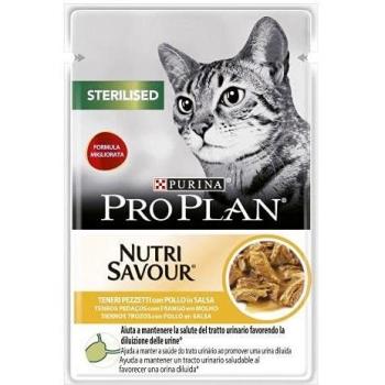 PURINA Pro Plan Comida Húmeda para Gato Estirilizado con Pollo en Salsa, 85gr 3400 g