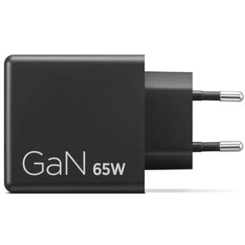 Cargador GaN Dual USB-C Lenovo 65W Negro Adaptador Universal