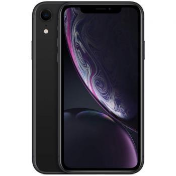 Apple iPhone XR, 64GB, Negro con Earpods y Adaptador de Corriente, Pantalla RetinaHD 6.1, SIM Doble