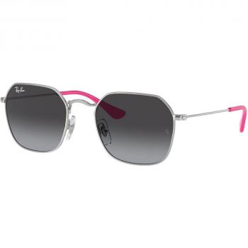 Ray-Ban Kids RJ9594S 293/8G Bambino Squadrata Argento Silver Sunglasses Size 49