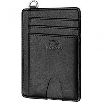 FurArt Billetera minimalista delgada