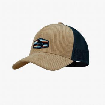 Gorra Buff Trucker Camel Unisex - Protección solar y estilo para hombre y mujer