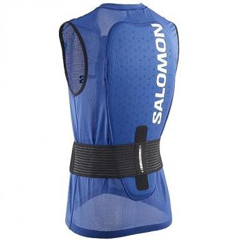 Salomon Chaleco Protector Flexcell Pro Azul Large para Esquí y Snowboard, Adaptable, Transpirable, Fácil de ajustar