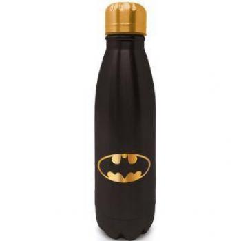 Botella pequeña con logo de Batman
