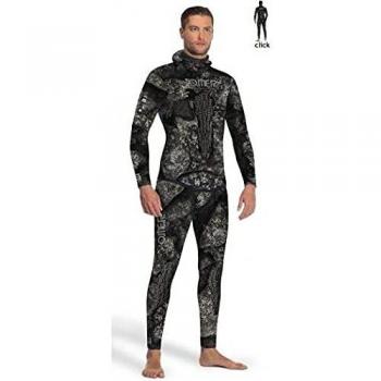 Omer Black Stone - Chaqueta + pantalón de 5 mm T.7, Mossa Unisex para Adulto, Multicolor, Talla única