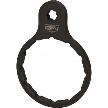 Llave de filtros de combustible KS TOOLS 460.4300 - Ø 100 mm, 12 acanaladuras, para Fuso