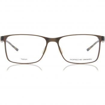 Porsche Design P8346 E Men's Eyeglasses Brown Size 57 - Blue Light Block Available