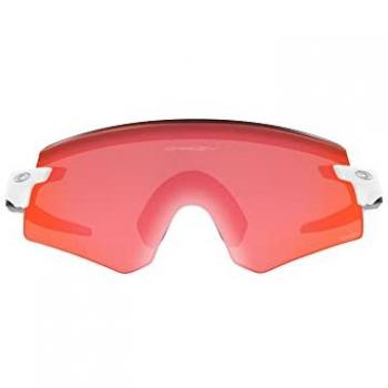 Oakley Encoder Matte White Sunglasses with Prizm Trail Torch Lens