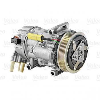 Compresor de aire acondicionado VALEO 813223 para CITROËN C4, Berlingo, C5, C3, C3 Picasso, DS3 y PEUGEOT 307, 207, 308, Partner