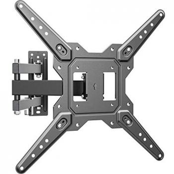 PUTORSEN® Soporte de Pared de TV Giratorio y Inclinable Soporte de Televisión para la Muchos 23-55 Pulgadas LED, LCD y OLED TVs de Pantalla Plana hasta 30kg, MAX. VESA 400x400mm