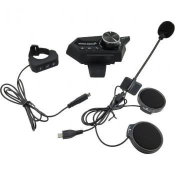 Auriculares inalámbricos estéreo Bluetooth 5.0 para casco de motocicleta con manos libres y control remoto Hh