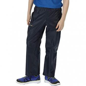 Regatta Kids Waterproof Stormbreak Trousers - Navy - Size: 9-10 yrs